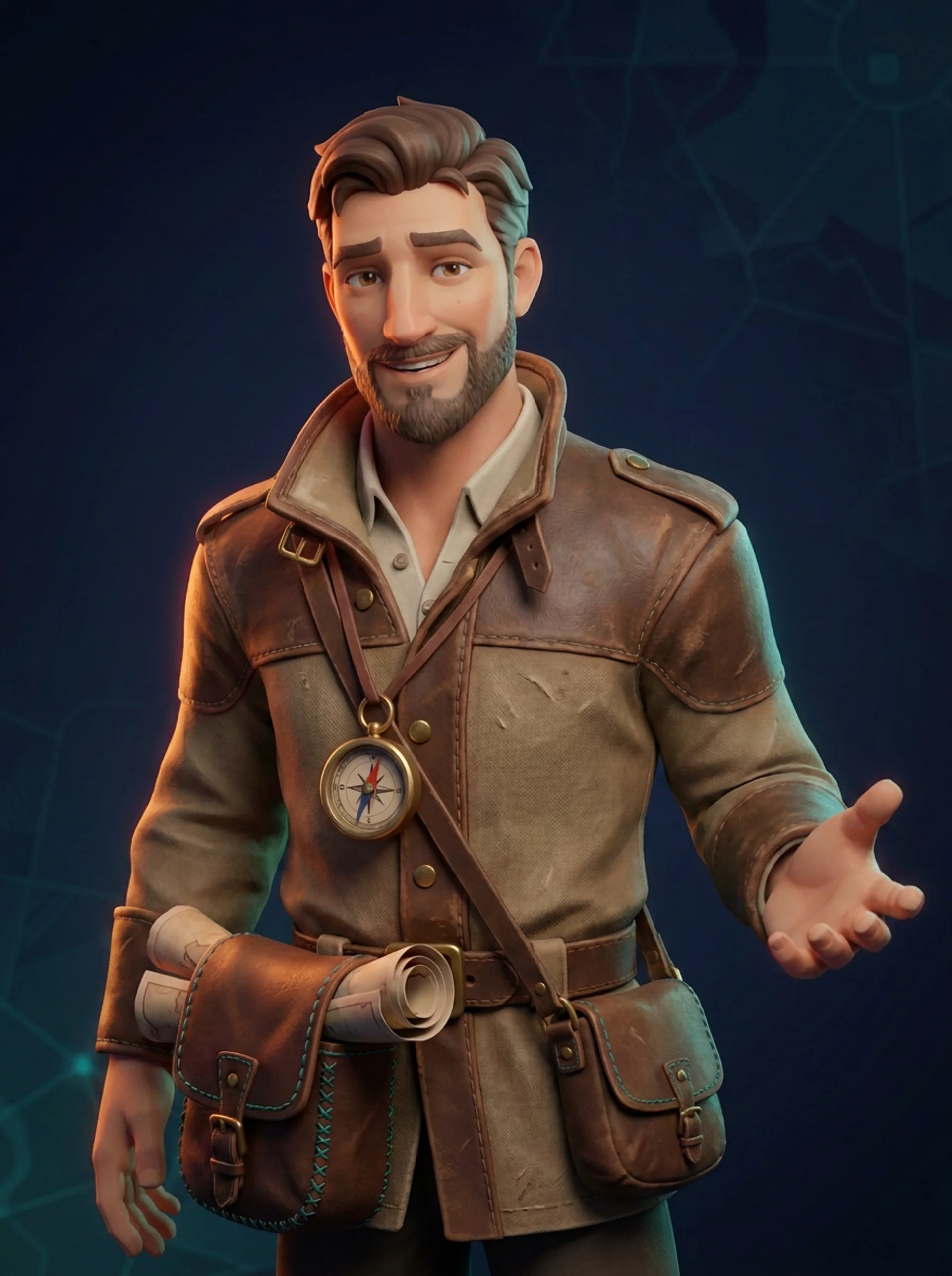 Marco Polo, o companheiro de expedição do Khartos, dando as boas-vindas